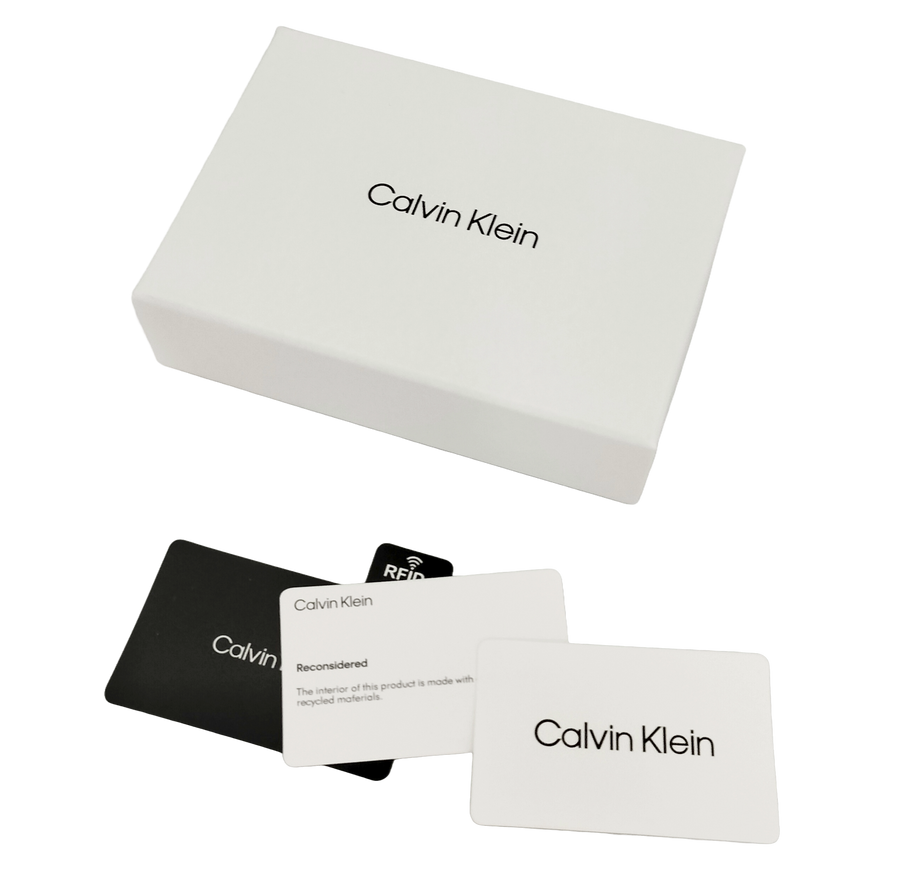 CALVIN KLEIN K60K6089100GJ コンパクトラウンドジップ財布