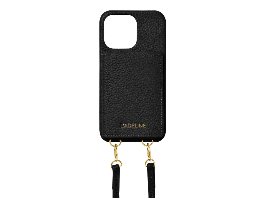 LADELINE Shoulder Strap 4Cards Case iPhone15