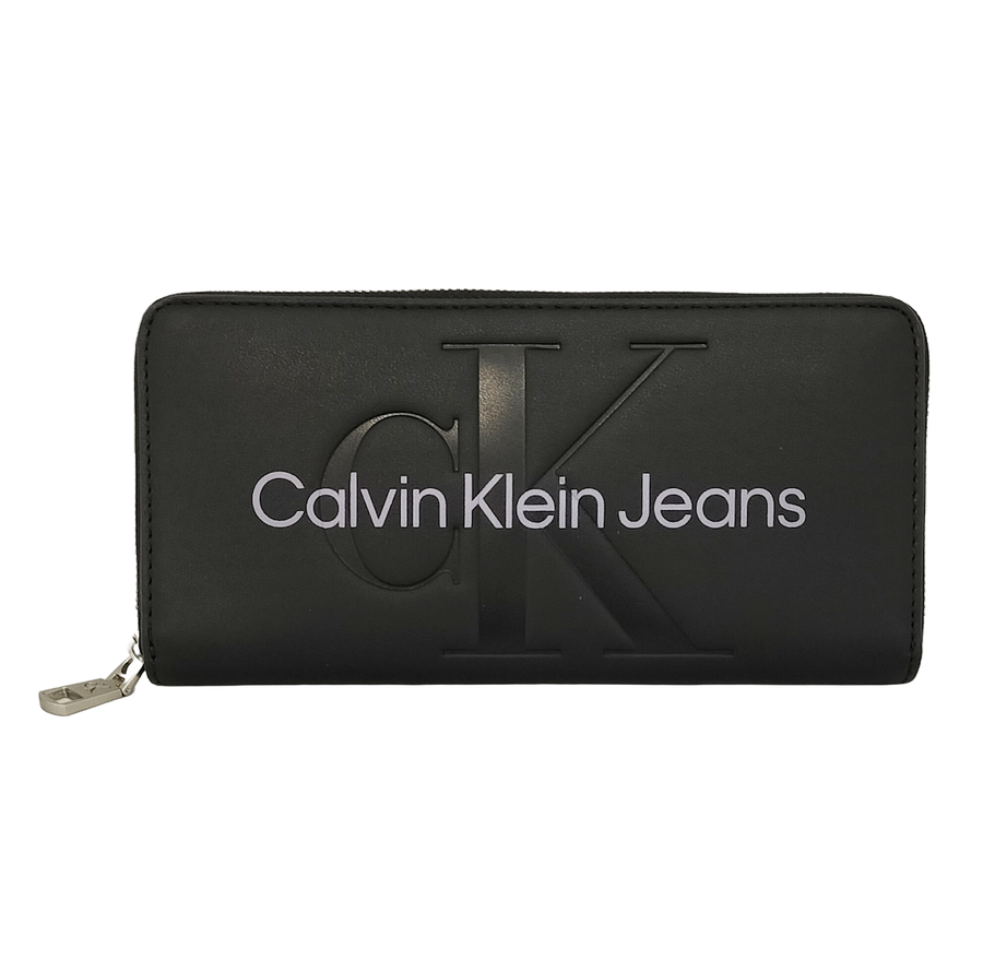 CALVIN KLEIN K60K6076340GJ ラウンドジップ長財布