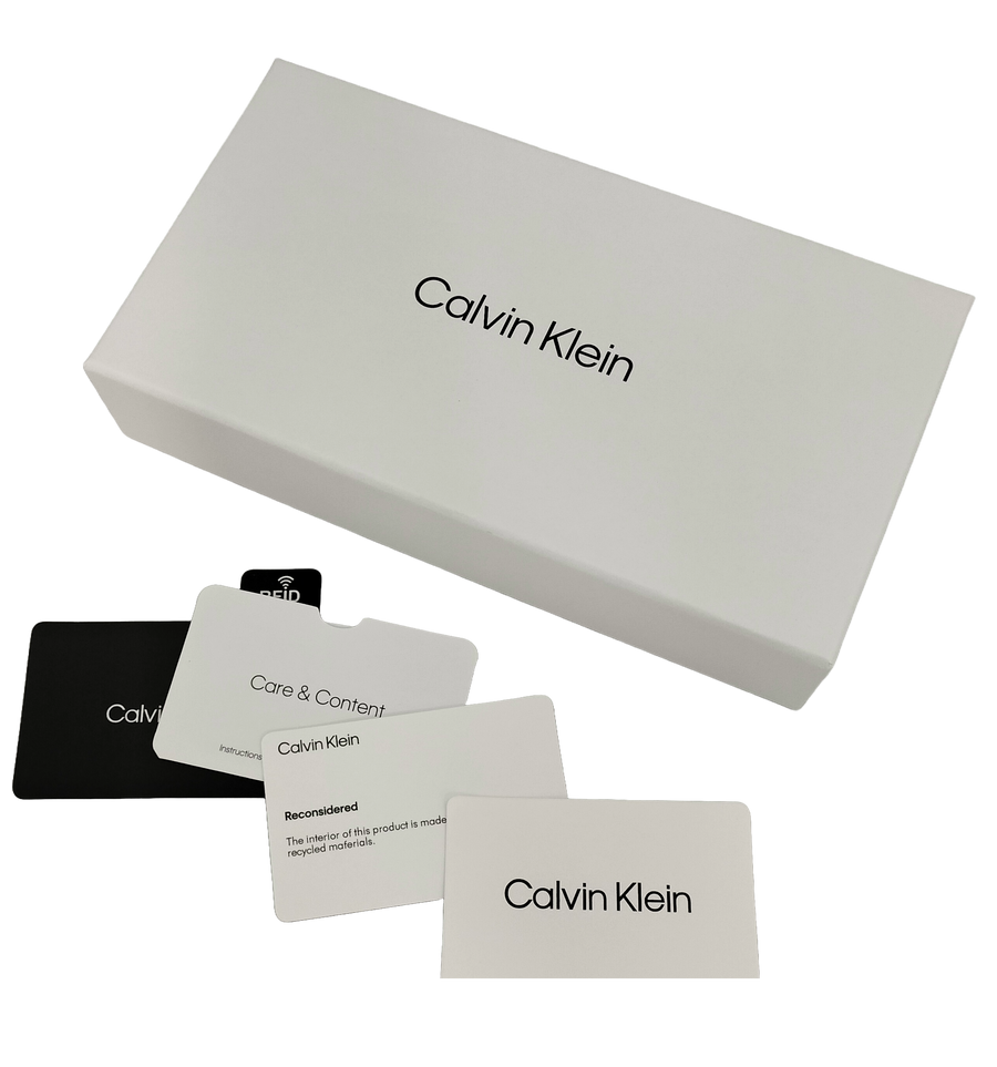 CALVIN KLEIN K60K610973PEA ラウンドジップ長財布