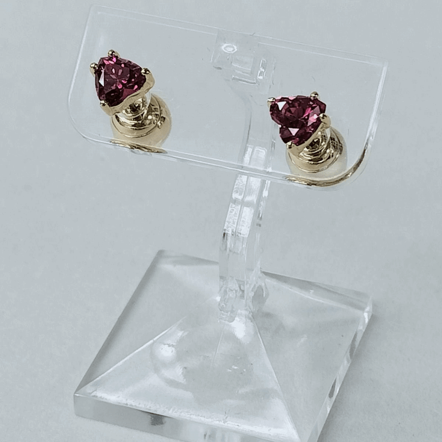 SWAROVSKI スタッドピアス レッド×ゴールド 5639133