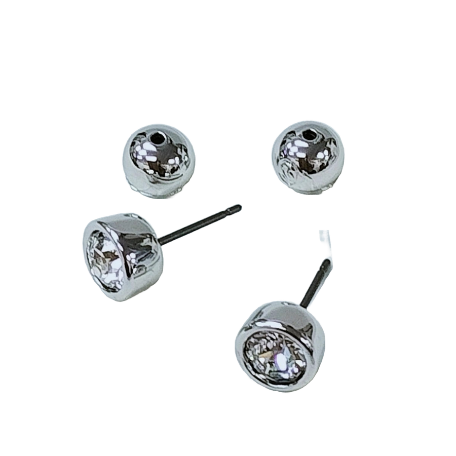 SWAROVSKI Imber スタッドピアス クリア シルバー  5696073