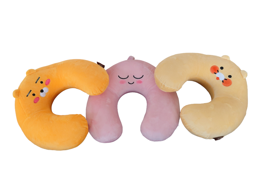 KAKAO FRIENDS ネックピロー　ライアン＆アピーチ＆チュンシク