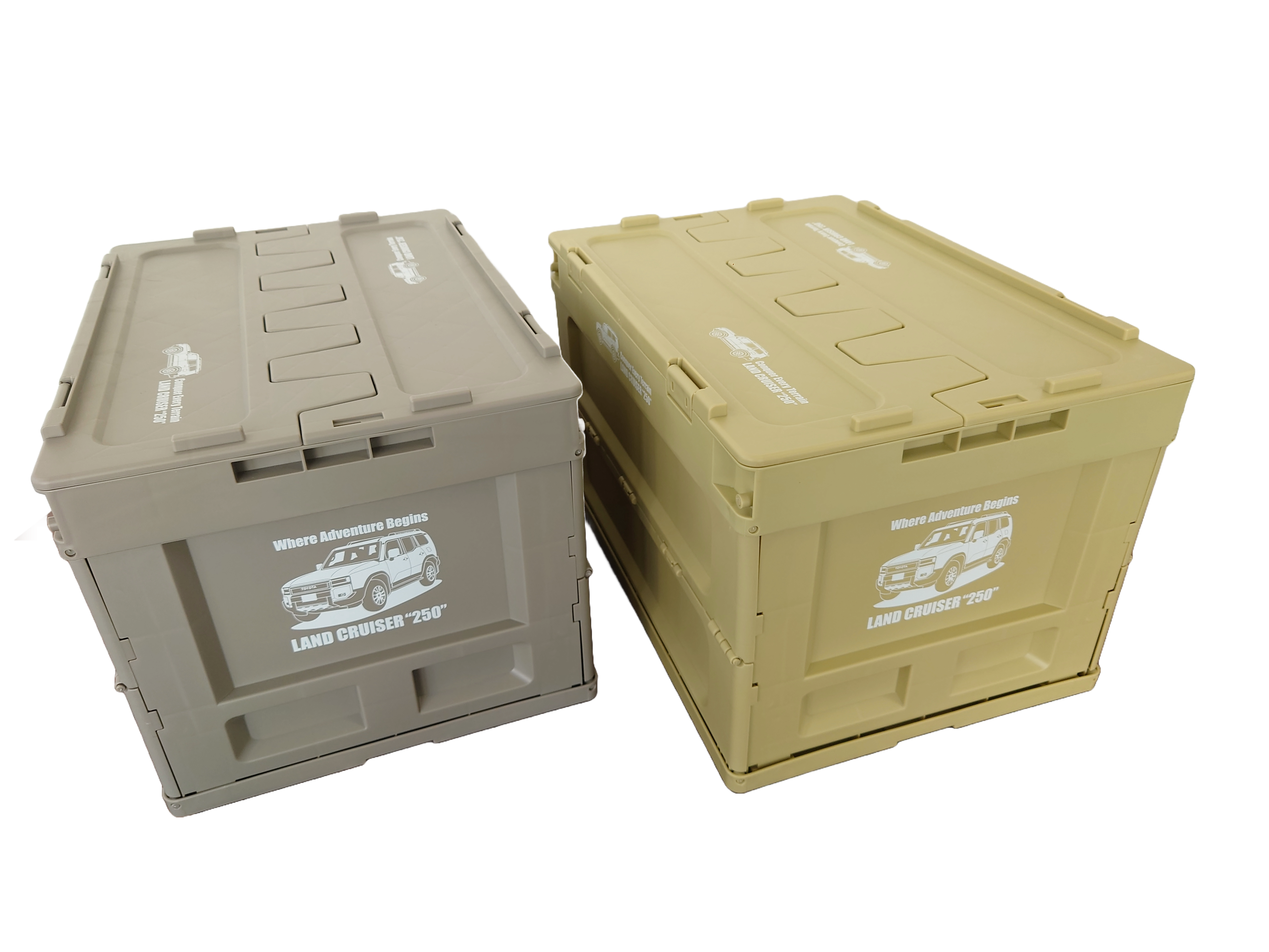 【2個セット】コンテナボックス 50L ランクル ランドクルーザー250 ② TOYOTA ランクル250 コンテナBOX 50L 2種類 – SELECT TOKYO