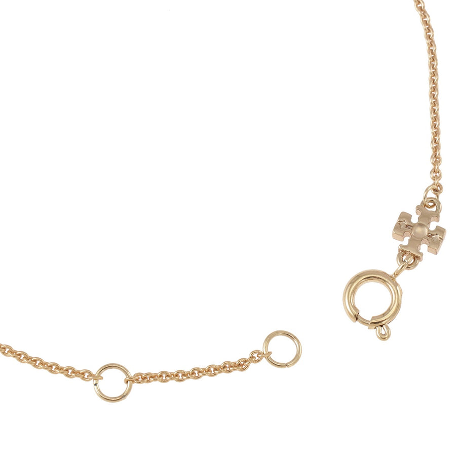 Tory Burch 90284-700 キラ エナメル チェーン ブレスレット ダブルT ロゴ ゴールド/アイボリー レディース アクセサリー KIRA ENAMEL CHAIN BRACELET