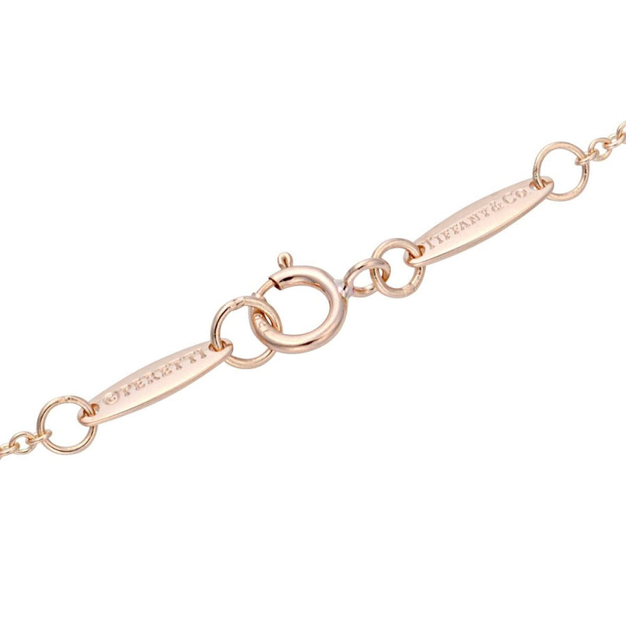 ティファニー TIFFANY&CO 60957339 エルサ・ペレッティ ビーン 7mm ペンダント ネックレス 18KRG 41cm アクセサリー