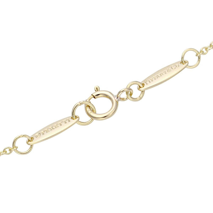 ティファニー TIFFANY&CO 60957312 エルサ・ペレッティ ビーン 7mm ペンダント ネックレス 18KYG 41cm アクセサリー