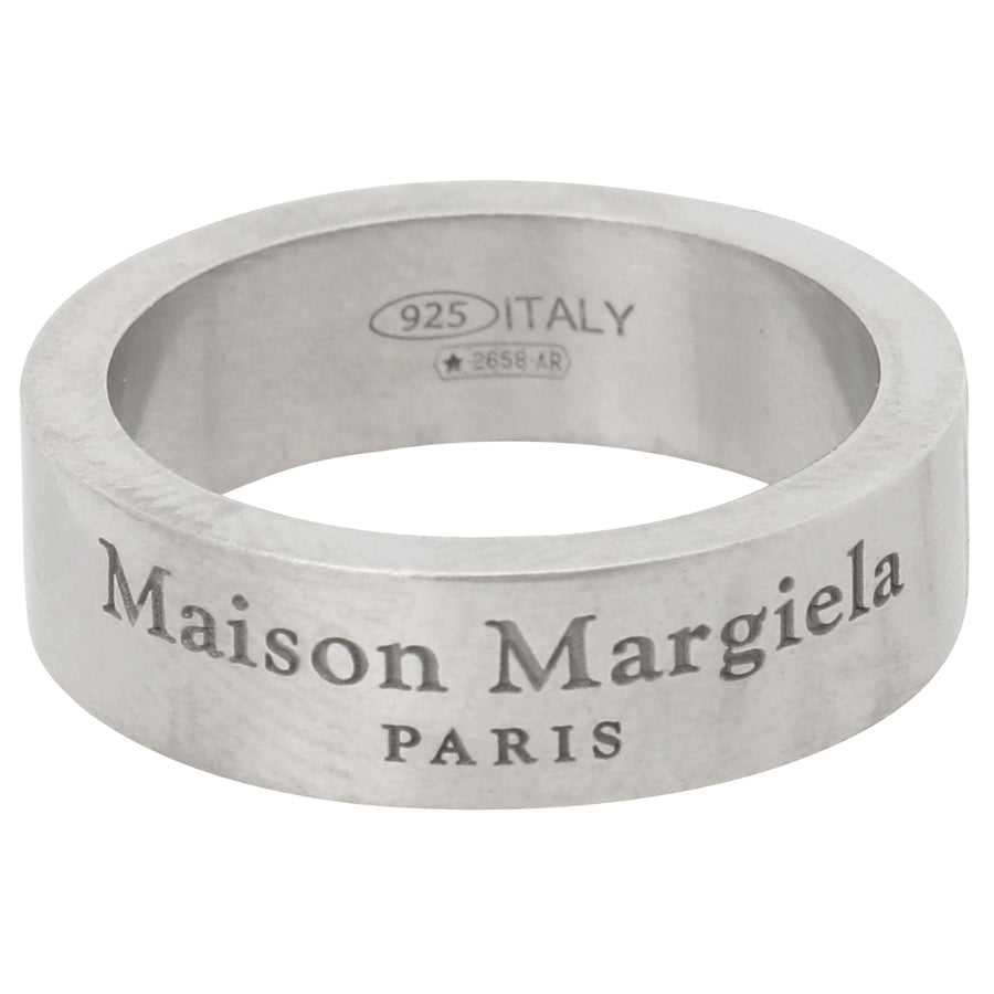 MAISON MARGIELA SM1UQ0081 SV0158 951 ロゴ リング 指輪 シルバー レディース メンズ ユニセックス アクセサリー LOGO RING