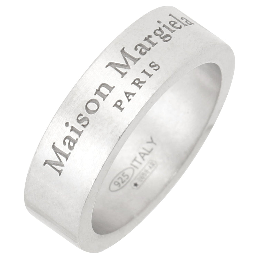 MAISON MARGIELA SM1UQ0081 SV0158 951 ロゴ リング 指輪 シルバー レディース メンズ ユニセックス アクセサリー LOGO RING