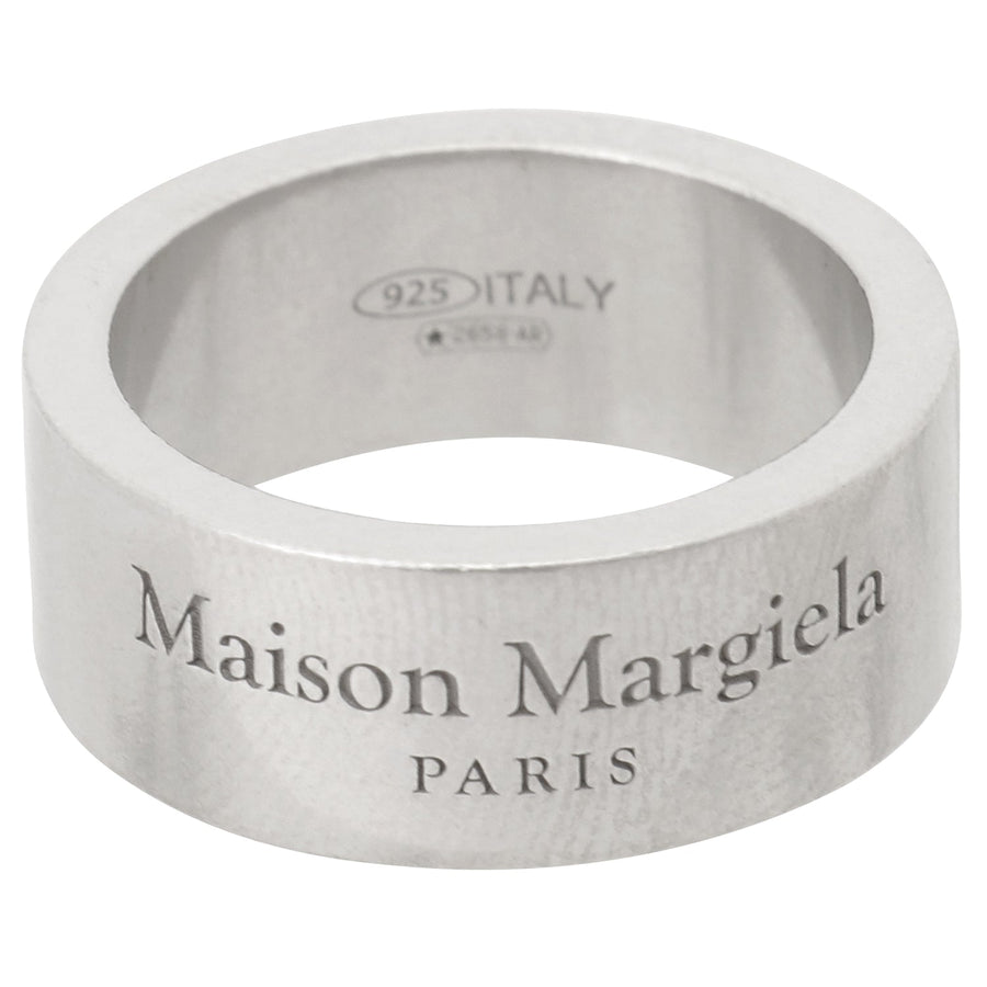 MAISON MARGIELA SM1UQ0082 SV0158 951 ロゴ リング 指輪 シルバー レディース メンズ ユニセックス アクセサリー LOGO RING