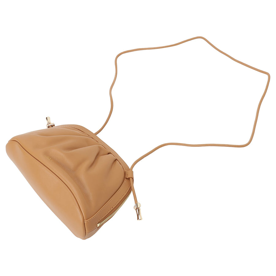 A.P.C. PUAAT F61791 CAF CARAMEL APC ニノン ドローストリング ショルダーバッグ キャラメル レディース ユニセックス BOURSE NINON