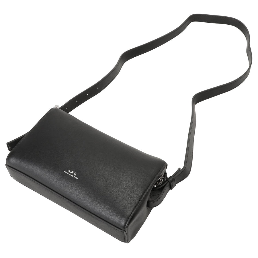 A.P.C. PUAAT H61821 LZZ BLACK APC ニノ カメラバッグ クロスボディ ブラック メンズ レディース ユニセックス CAMERA BAG NINO