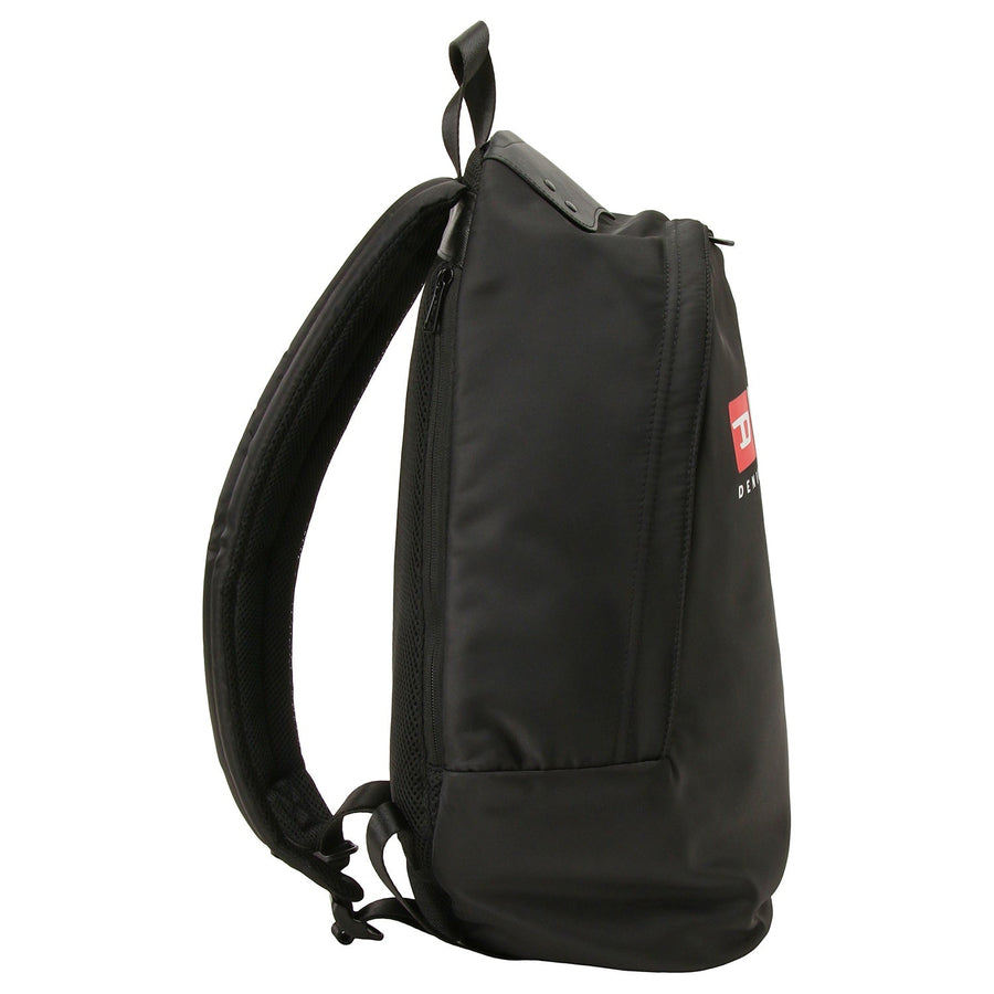 DIESEL X09550 P5480 T8013 ロゴプリント バックパック リュックサック ブラック メンズ RINKE BACKPACK