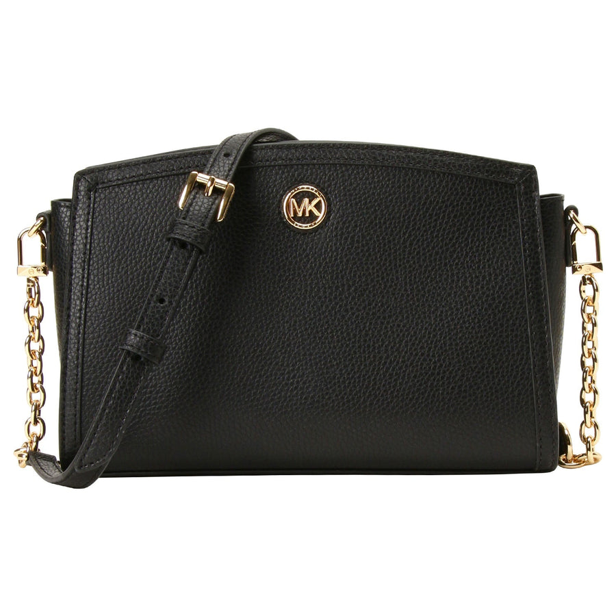 MICHAEL KORS 32R3G7CC3T 001 BLACK シャンタル チェーンショルダーバッグ クロスボディ ブラック レディース CHANTAL LG EW XBODY