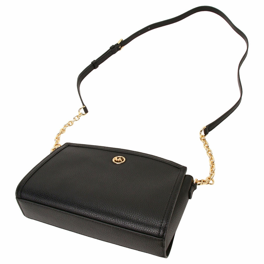 MICHAEL KORS 32R3G7CC3T 001 BLACK シャンタル チェーンショルダーバッグ クロスボディ ブラック レディース CHANTAL LG EW XBODY