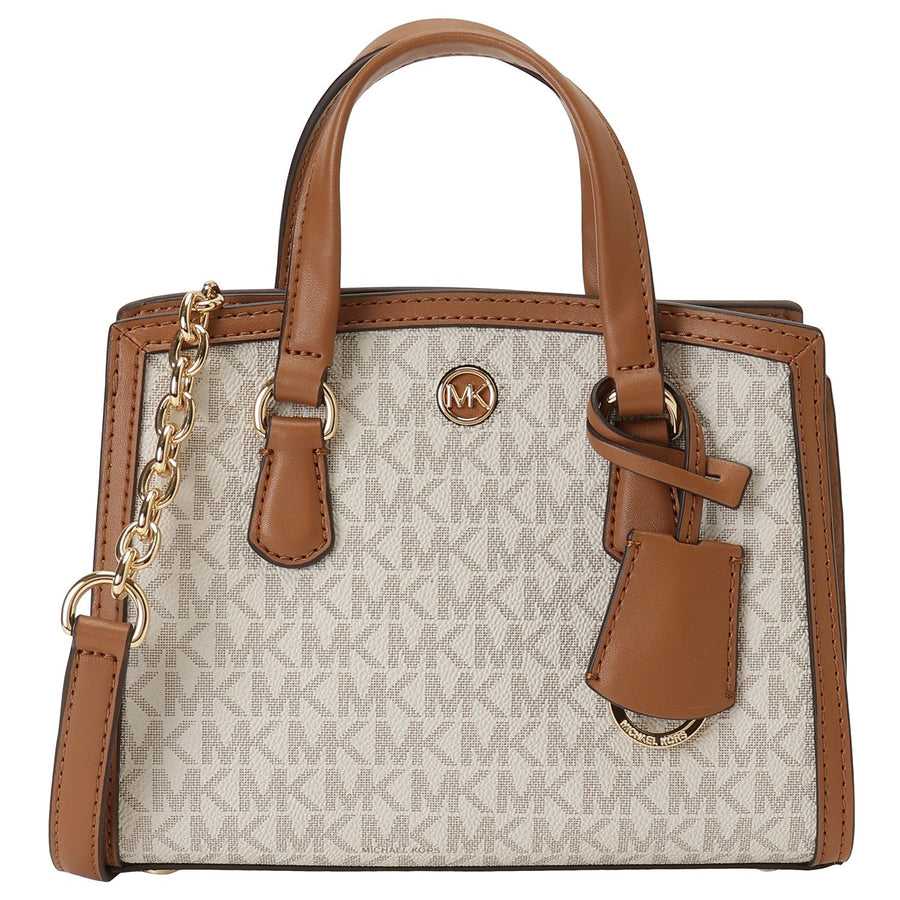 MICHAEL KORS 32R3G7CC0B 149 VANILLA/ACRN シャンタル クロスボディ エクストラスモール MKシグネチャー 2WAY ショルダー・ハンドバッグ バニラ/エイコーン レディース CHANTAL XS CROSSBODY BAG