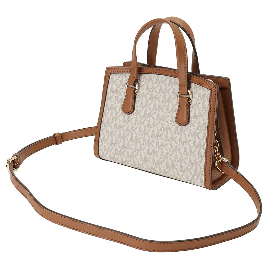 MICHAEL KORS 32R3G7CC0B 149 VANILLA/ACRN シャンタル クロスボディ エクストラスモール MKシグネチャー 2WAY ショルダー・ハンドバッグ バニラ/エイコーン レディース CHANTAL XS CROSSBODY BAG