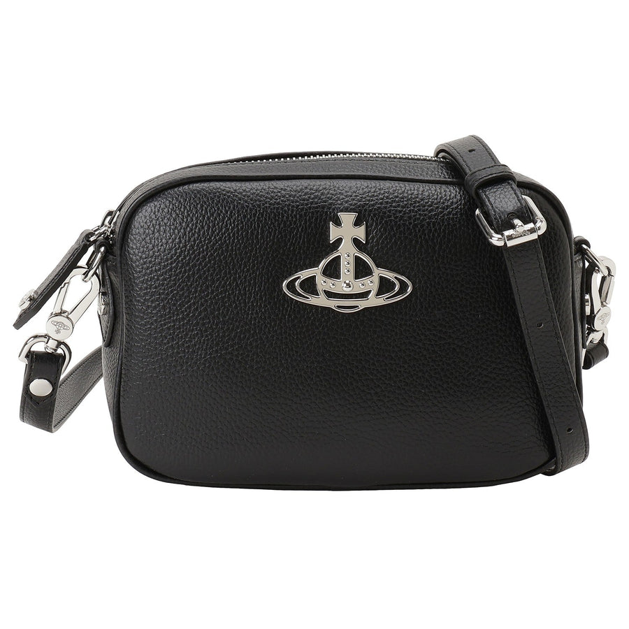 Vivienne Westwood 43030036 S000D N403 アンナ ショルダーバッグ クロスボディ カメラバッグ ブラック レディース ユニセックス ANNA CROSSBODY BAG