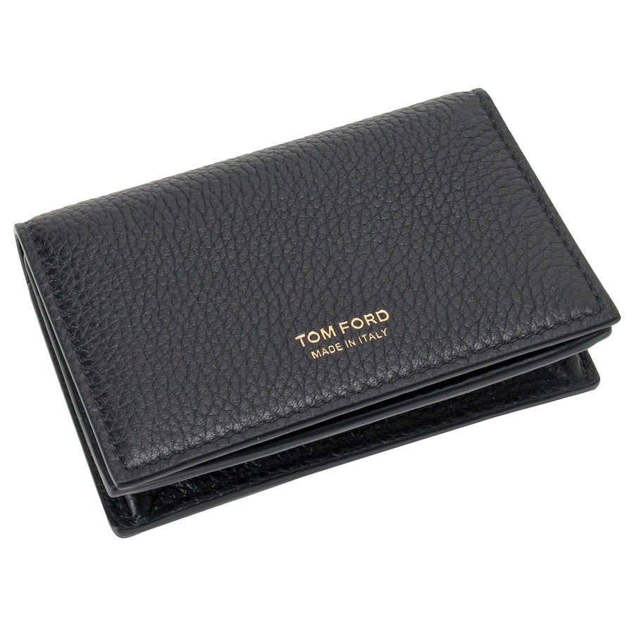 TOM FORD Y0277 LCL158G 1N001 カードケース 名刺入れ ブラック メンズ T LINE JAPANESE BUSINESS CARD HOLDER