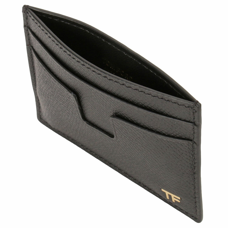 TOM FORD YM341 LCL081G 1N001 マネークリップ付 カードケース ブラック メンズ MONEY CLIP CARDHOLDER