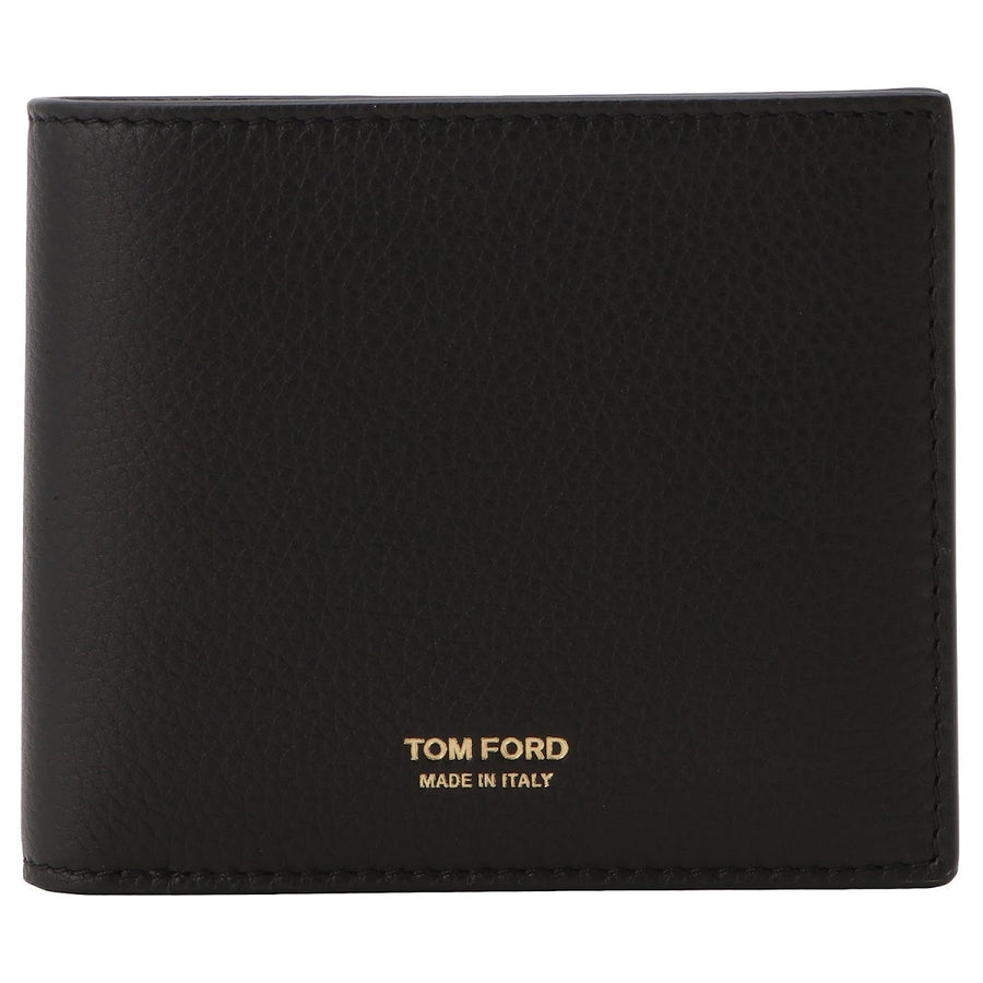 TOM FORD Y0228 LCL158G 1N001 二つ折り財布（小銭入れ無し）ブラック