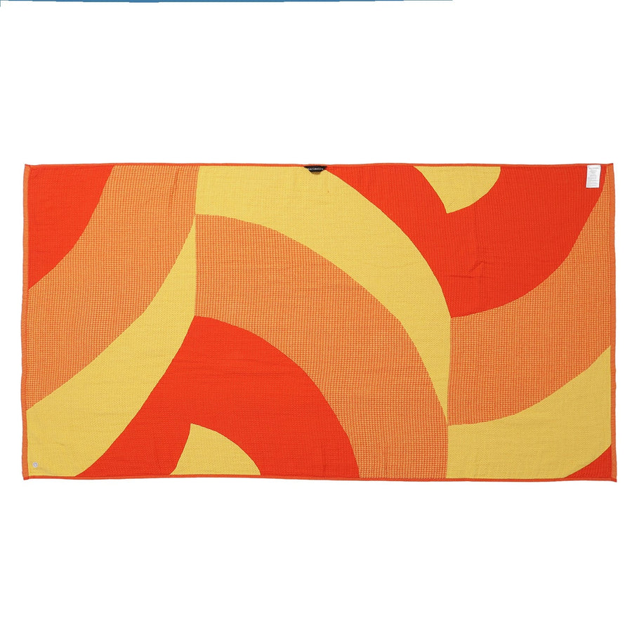 marimekko 072217 230 サヴァンニ ビーチタオル 98×178cm イエロー×レッド レディース ユニセックス Savanni Beach Towel