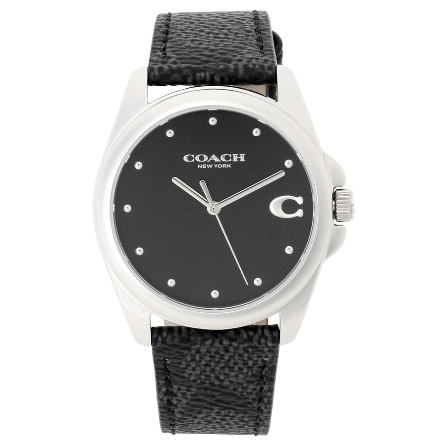 COACH 14504112 グレイソン レディース 腕時計 36mm シグネチャーC ブラック/シルバー ウォッチ WATCH GREYSON