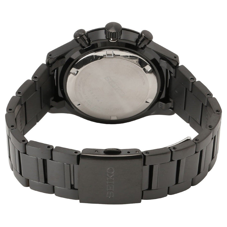 SEIKO SSB415P1 クロノグラフ メンズ 腕時計 海外モデル 逆輸入 クオーツ アナログ ブラック ウォッチ WATCH