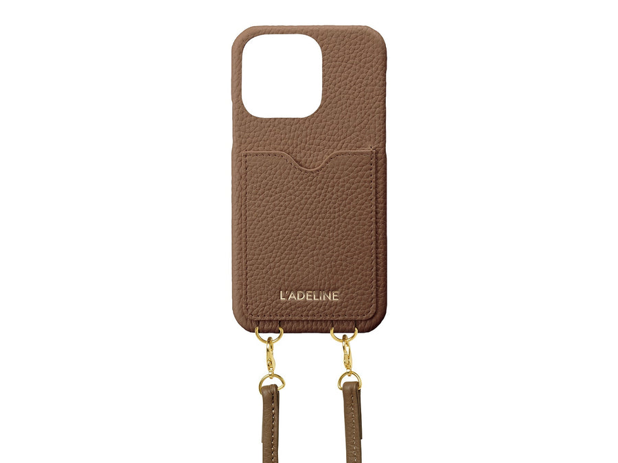 LADELINE Shoulder Strap Card Case iPhone14 Pro